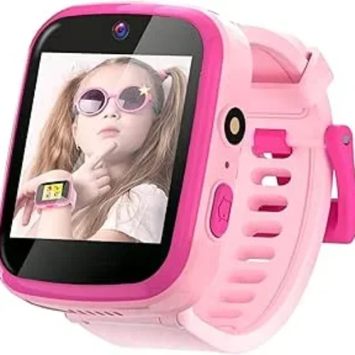 PrimePicks™ Kids Smart Watch Gifts for 4-10 Year Old Girls/Boys Dual Camera Touchscreen Smart Watch with Music Player, Smart Watch Toys Toddles Birthday Gift for Girls