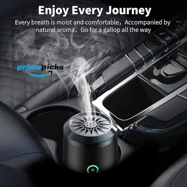 PrimePicks™ Portable Electronic Bakhoor Burner Rechargeable USB Aroma Diffuser,Car Incense burner - Image 4