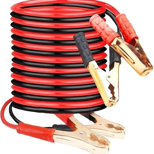 PrimePicks™ 3000 AMP Heavy Duty Jumper Cables for Car Battery, Double Layer Copper Coating | 12V Car Battery Booster Jumper Emergency Cable